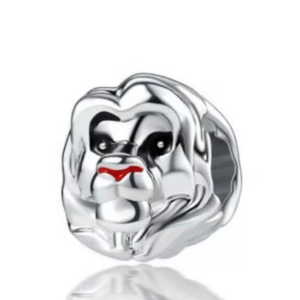 Disney, Silver The Lion King Simba Charm - Not Pandora